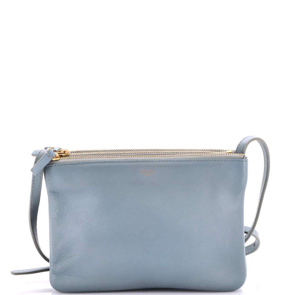 Celine Trio Crossbody Bag Leather Small #247691C96B